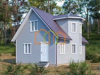 Каркасный дом 7х9